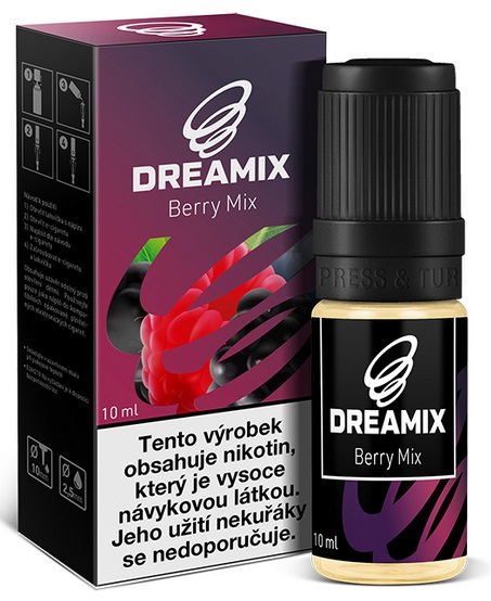 Dreamix - Lesní směs (Berry Mix) 10ml Množství nikotinu: 3mg