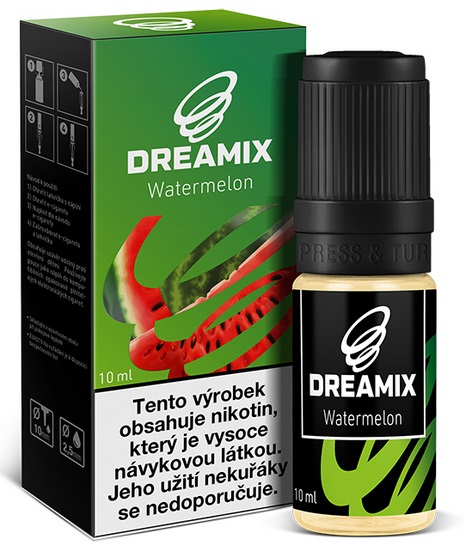 Dreamix - Vodní meloun (Watermelon) 10ml Množství nikotinu: 0mg