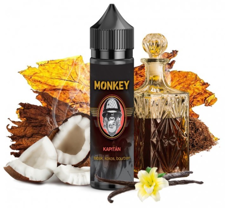 Příchuť MONKEY liquid Kapitán Shake and Vape 12ml