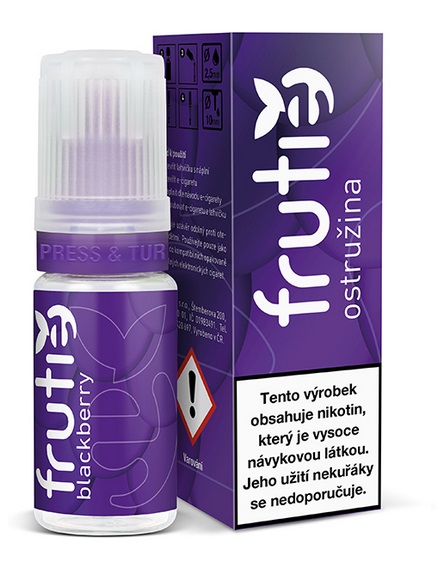 Frutie - Ostružina (Blackberry) 10ml Množství nikotinu: 8mg