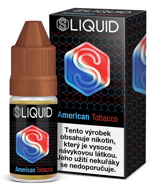 Sliquid Americký tabák 10 ml Množství nikotinu: 10mg