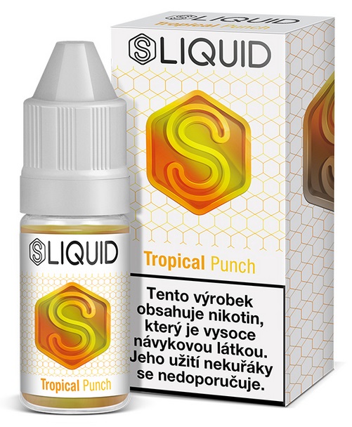 Sliquid Tropický punč 10 ml Množství nikotinu: 10mg