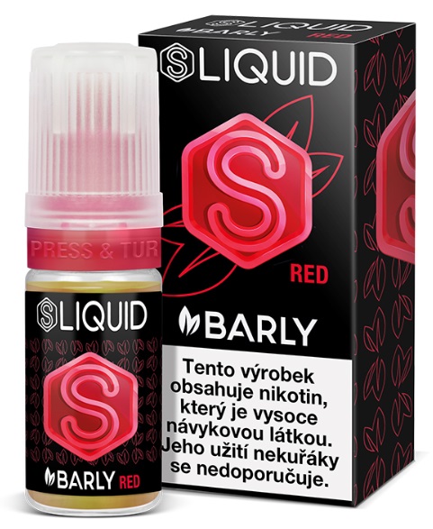 SLIQUID - Barly Red (Silné červené cigarety) 10ml Množství nikotinu: 10mg