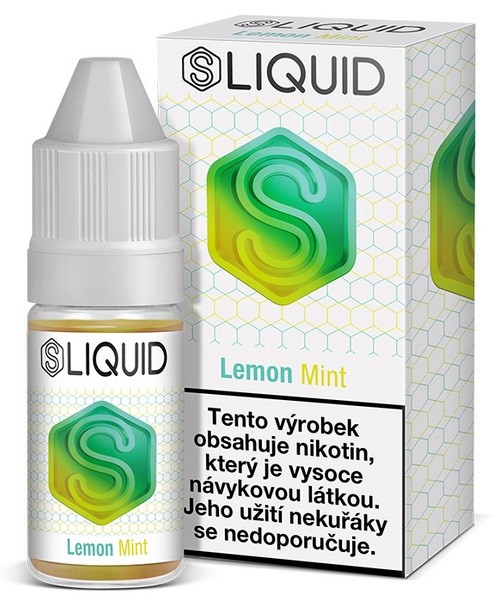 Sliquid Citron s mátou 10 ml Množství nikotinu: 20mg