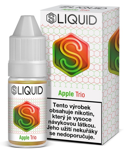 Sliquid Trojité jablko 10 ml Množství nikotinu: 10mg