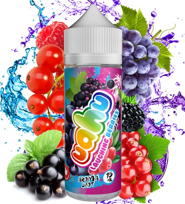 UAHU Shake & Vape Laughing Berries 15ml