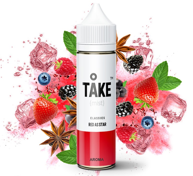 ProVape Take Mist Shake & Vape Red As Star 20ml