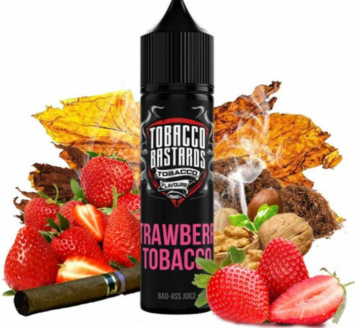 Flavormonks Tobacco Bastards Shake & Vape Strawberry Tobacco 20ml