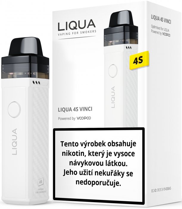 Liqua 4S Vinci Elektronický Grip 1500 mAh Bílý 1 ks