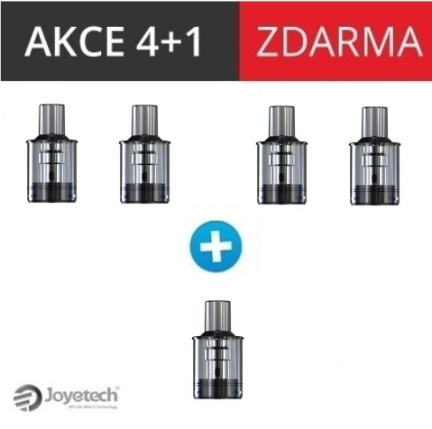 Joyetech eGo Pod cartridge 2ml 1,2ohm 4+1 zdarma 5 ks