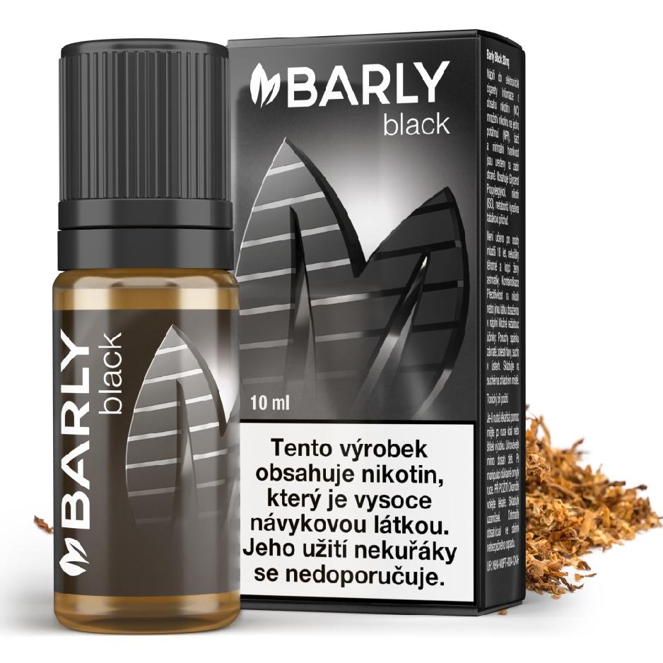 Barly BLACK 10ml Množství nikotinu: 12mg
