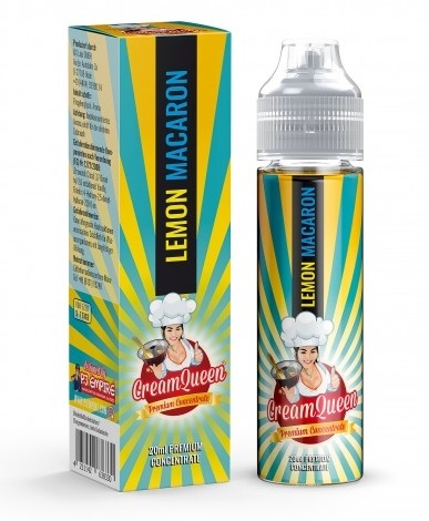 PJ Empire Cream Queen Lemon Macaron Shake & Vape 20ml