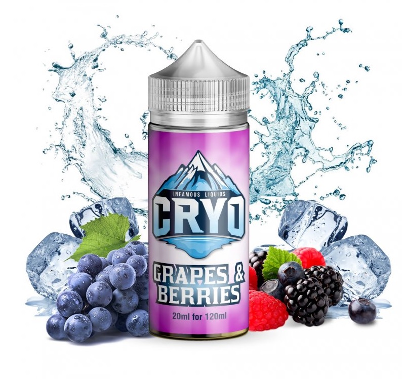 Infamous Cryo Grapes and Berries Shake & Vape 20ml