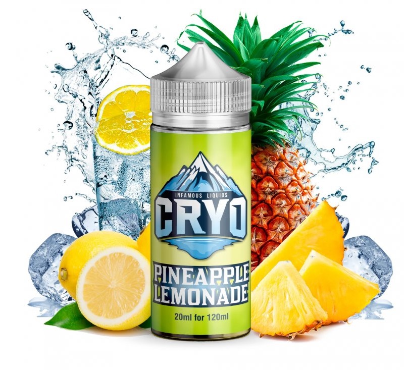 Infamous Cryo Pineapple Lemonade Shake & Vape 20ml