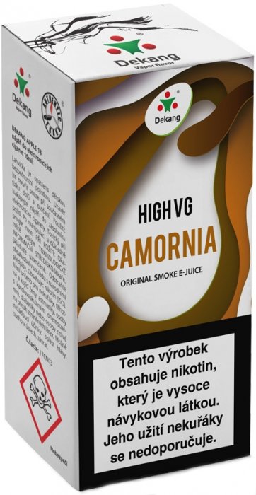 Dekang High VG Camornia 10 ml Množství nikotinu: 6mg