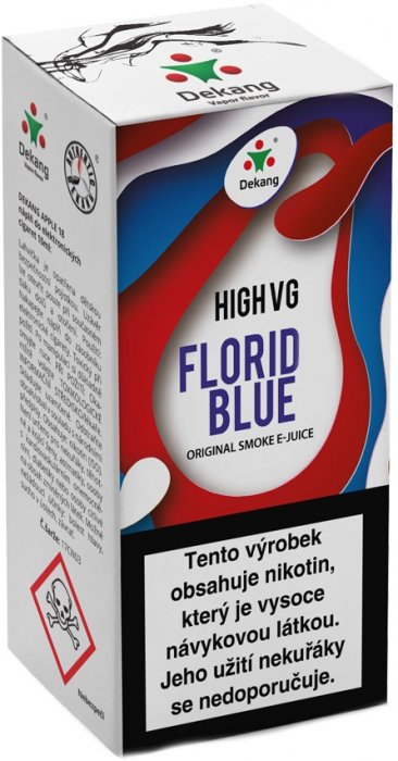 Dekang High VG Florid Blue 10 ml Množství nikotinu: 3mg