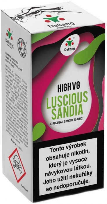 Dekang High VG Luscious Sandia 10 ml Množství nikotinu: 0mg