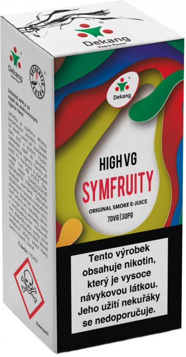 Dekang High VG Symfruity 10 ml Množství nikotinu: 3mg
