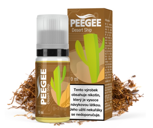 PEEGEE Desert Ship 10 ml Množství nikotinu: 12mg