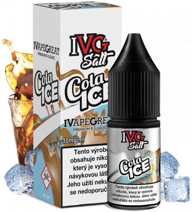 IVG E-Liquids Salt Cola Ice 10 ml Množství nikotinu: 10mg