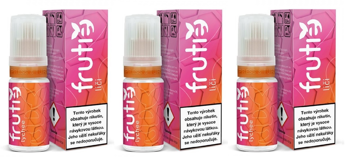 Frutie Liči 30 ml Množství nikotinu: 2mg