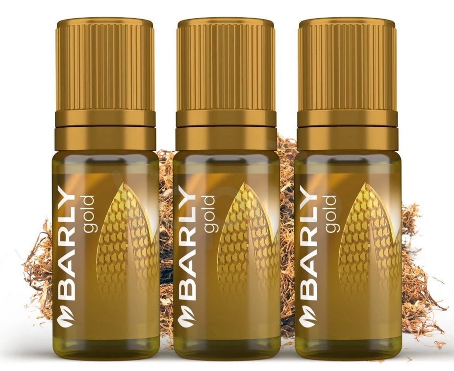 Barly GOLD 3 x 10 ml Množství nikotinu: 3mg