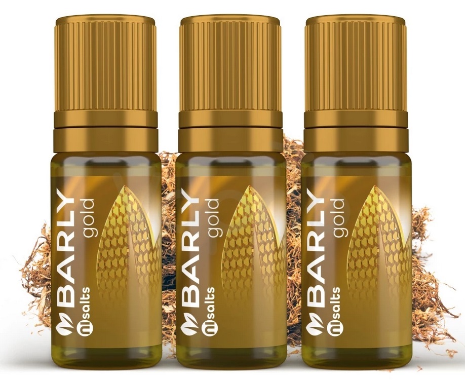 Barly GOLD Salt 3 x 10 ml Množství nikotinu: 10mg