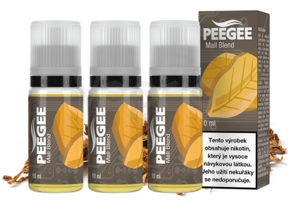 PEEGEE Mall Blend 3 x 10 ml Množství nikotinu: 12mg