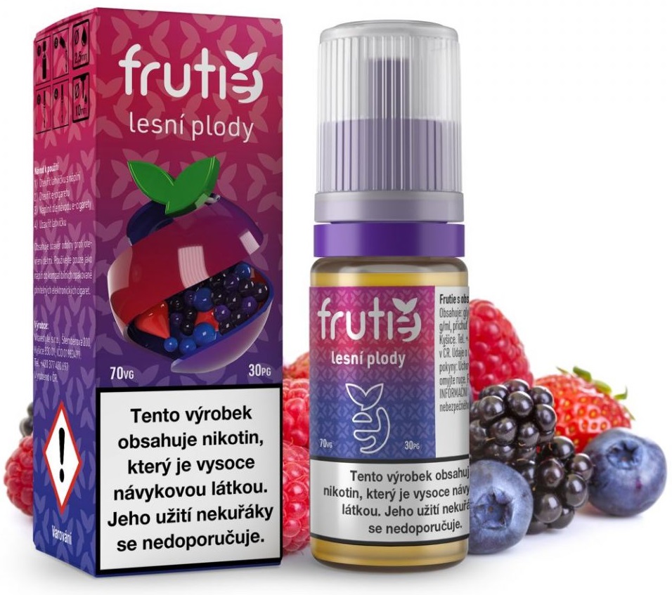 Frutie 50/50 Lesní plody 10 ml Množství nikotinu: 18mg