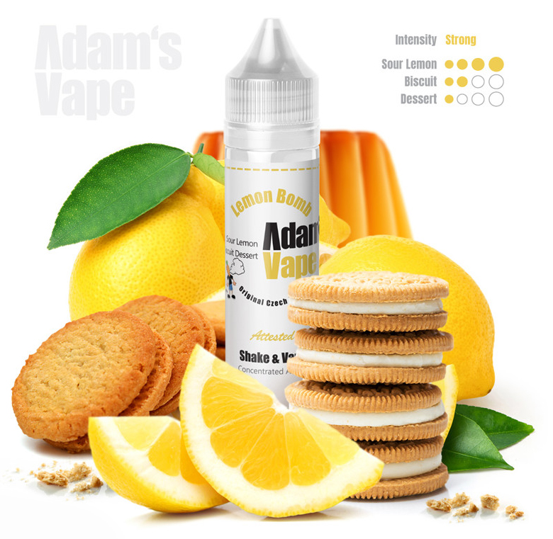Adams vape Shake & Vape Lemon Bomb by Karotka 10ml