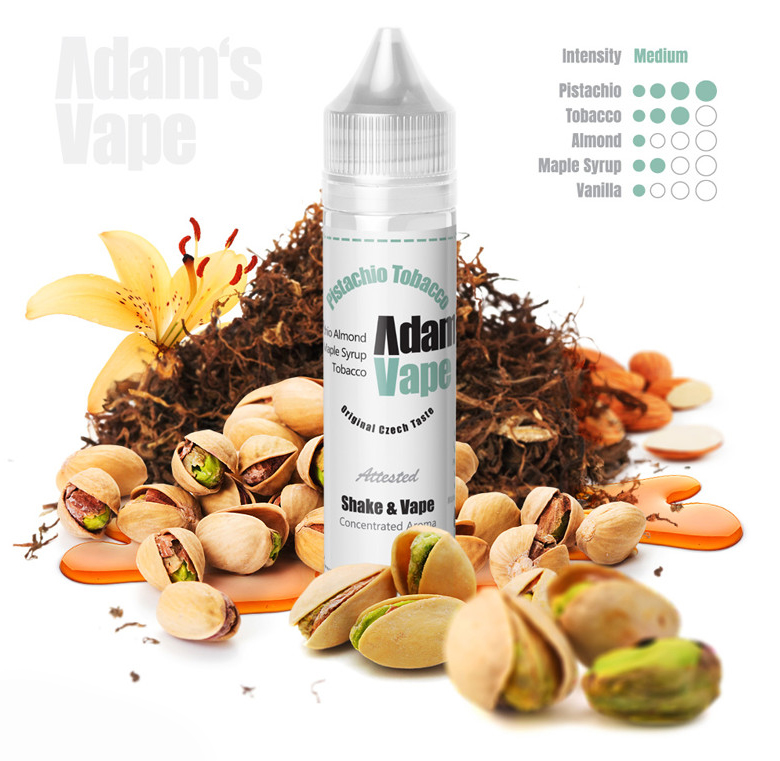 Adams Vape Shake & Vape Pistachio Tobacco 12ml