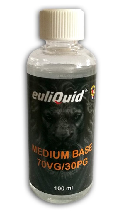 Euliquid Báze Medium PG30/VG70 0mg 100ml 1ks