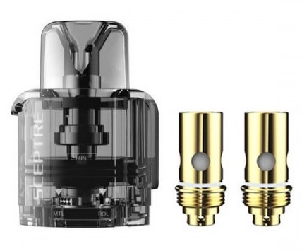 Náhradní cartridge pro Innokin Sceptre Pod + 2x 0,65ohm náhradní hlava (3ml)