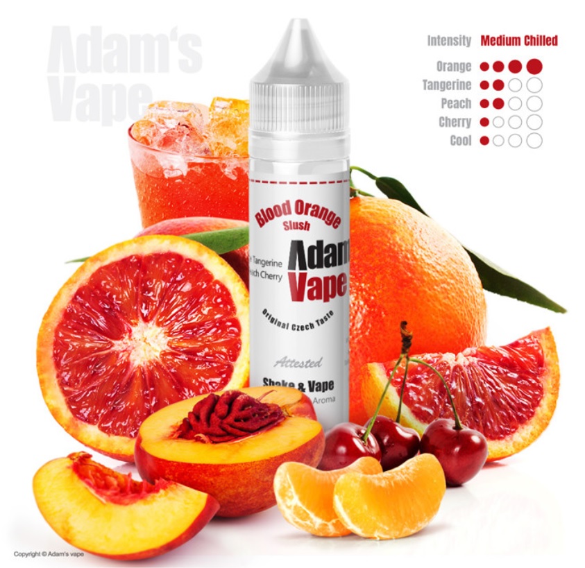 Adams vape Shake & Vape Blood Orange Slush 12ml