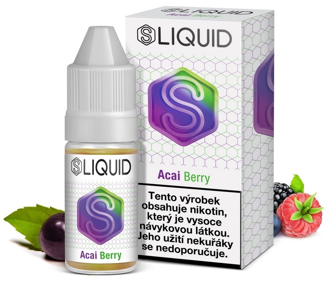 SLIQUID Acai a brusinka 10ml Množství nikotinu: 10mg