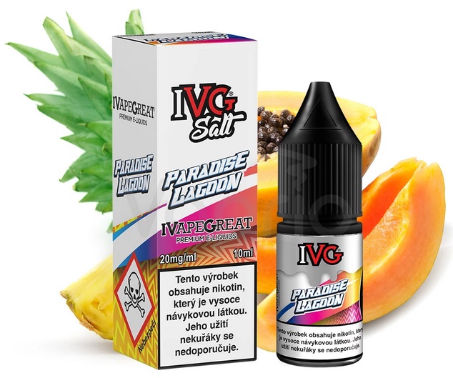 IVG E-Liquids Salt Paradise Lagoon 10 ml Množství nikotinu: 10mg