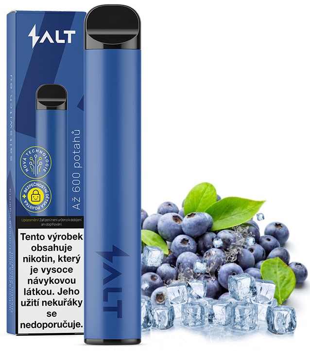 Salt Switch Blueberry Raspberry 20 mg 600 potáhnutí 1 ks