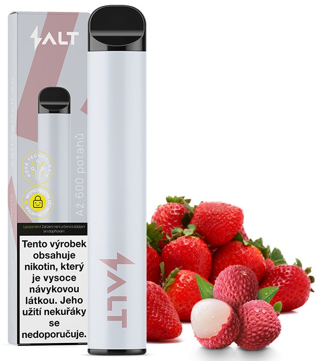 Salt Switch Strawberry Lychee 20 mg 600 potáhnutí 1 ks