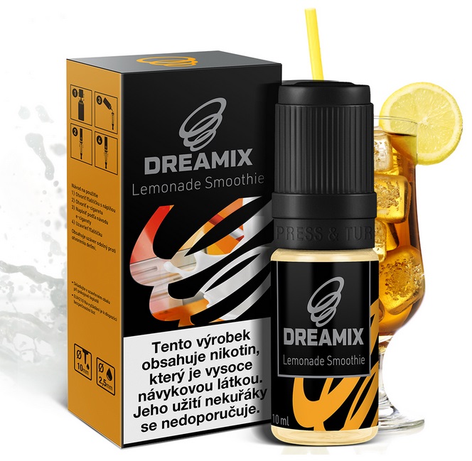 Dreamix - Limonádové smoothie 10ml Množství nikotinu: 0mg EXP: 9/2023