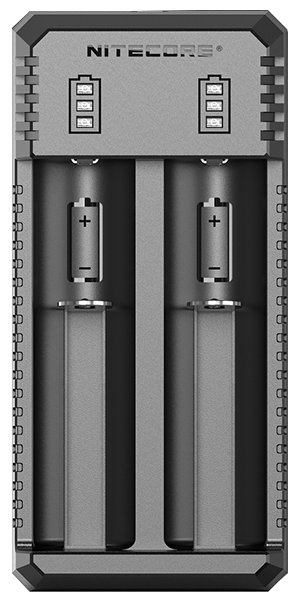 Nitecore Multifunkční USB nabíječka baterií UI2 2 sloty