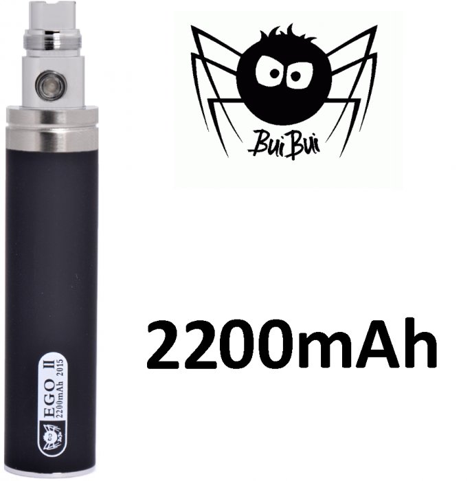 GS BuiBui eGo II baterie Black 2200mAh