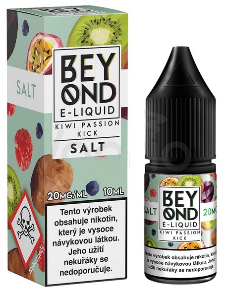 E-liquid IVG Beyond Salt - Kiwi a marakuja (Kiwi Passion Kick) 10ml Množství nikotinu: 20mg