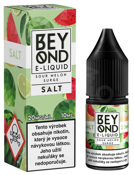 E-liquid IVG Beyond Salt - Kyselé melouny (Melon Surge) 10ml Množství nikotinu: 20mg