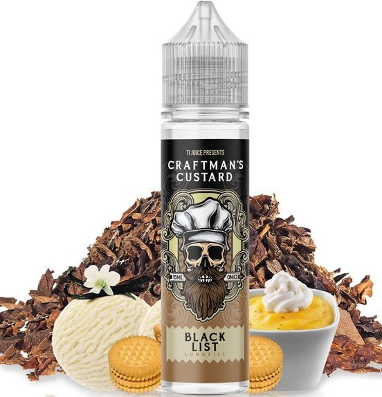 Craftman´s custard Shake & Vape Blacklist 15ml