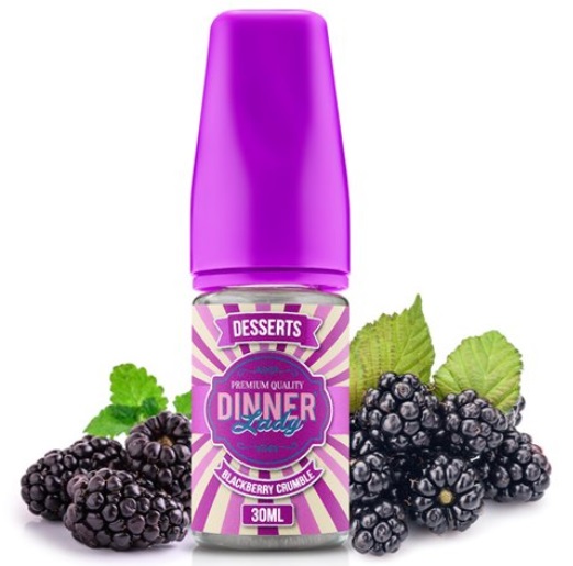 Dinner Lady Desserts Blackberry Crumble 30ml