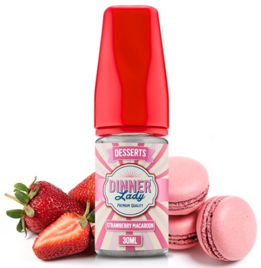 Dinner Lady Strawberry Macaroon 30ml