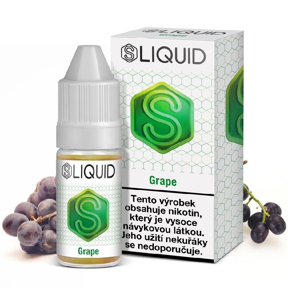 Sliquid Hroznové víno 10 ml Množství nikotinu: 10mg