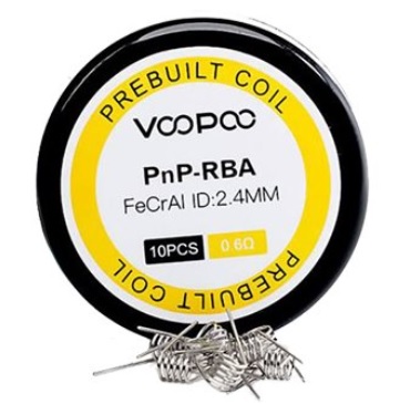 VooPoo žhavící spirálky PnP-RBA 0,6ohm 10ks