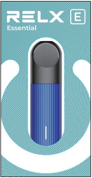 RELX Essential Elektronická cigareta 350 mAh blue 1 ks