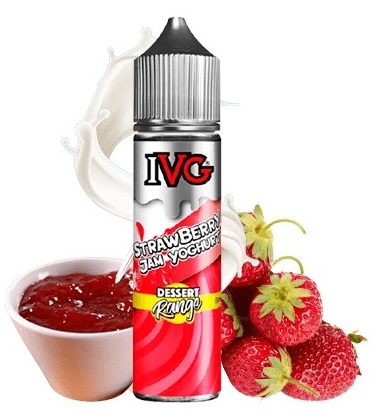 IVG Shake & Vape Strawberry Jam Yoghurt 18ml